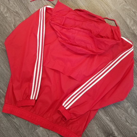 Adidas Lightweight Jacket Full Zip Vintage - Picture 4 of 4